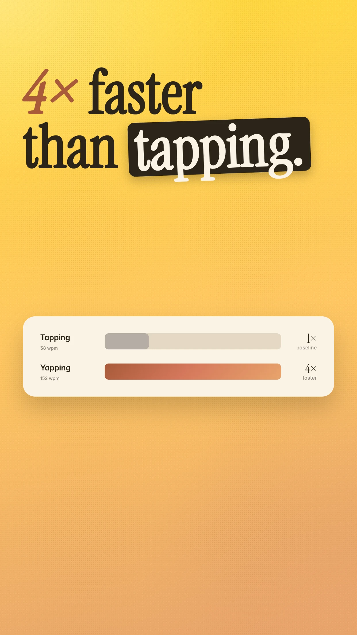 Yaps: AI Voice Typing Keyboard screenshot